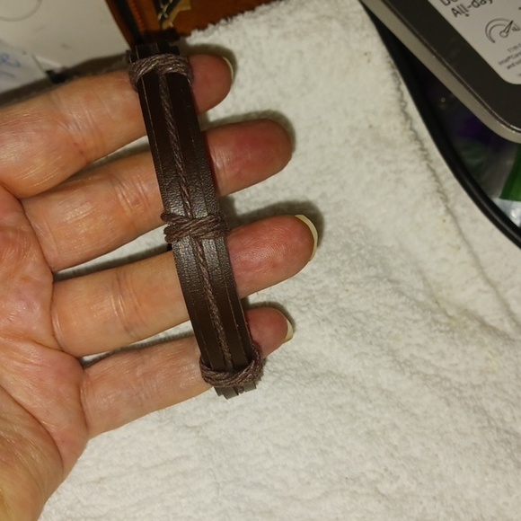 Hand Crafted Jewelry - Handmade Leather Unisex Bracelet